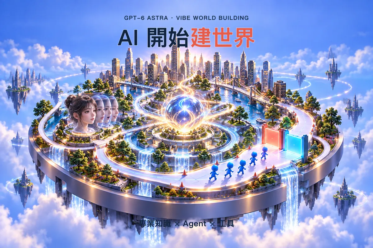 【GPT-6 Astra 正在把 Vibe Coding，推向 Vibe World Building】