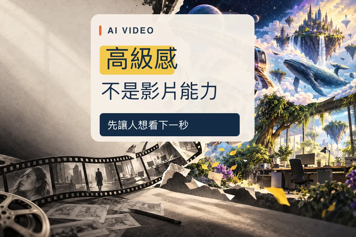 AI 影片新手最容易學錯的：把「高級感」當成影片能力