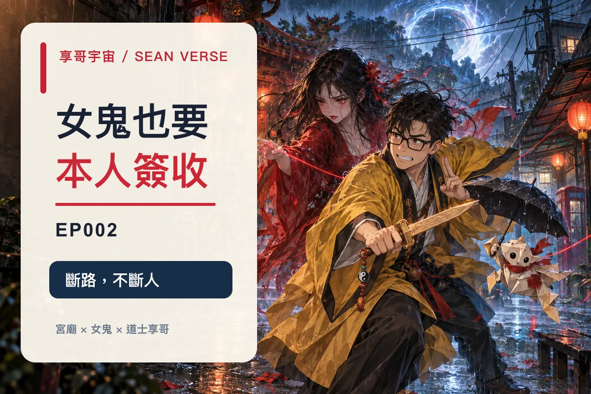 article-享哥宇宙 EP002｜女鬼也要本人簽收