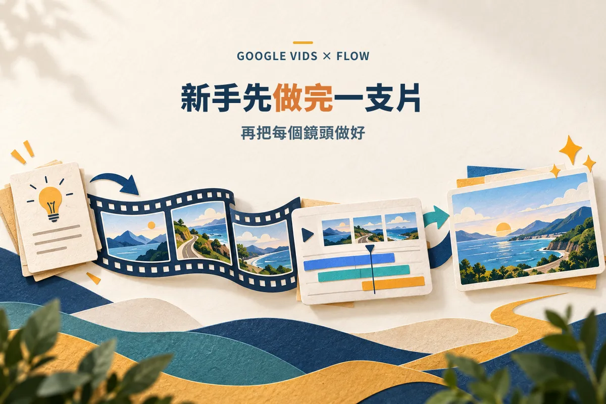 article-Google Vids 正在降低 AI 影片門檻：新手不必先學剪輯軟體？