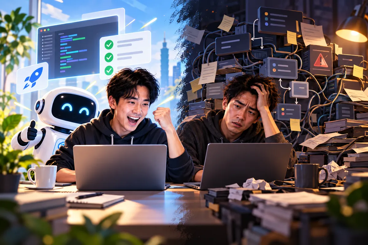 AI Coding 技術債：寫程式快 10 倍，Temporary Fix 也可能快 10 倍