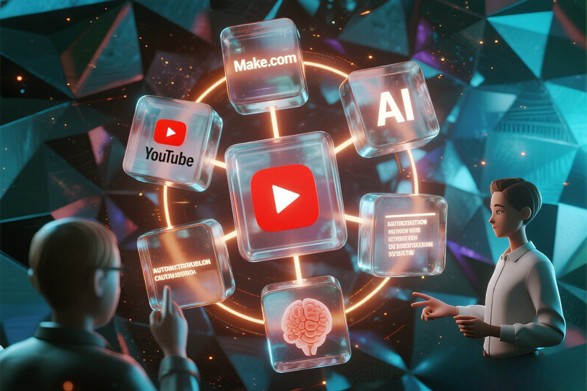 Make.com 教學：零成本打造 AI YouTube 影片摘要自動化系統